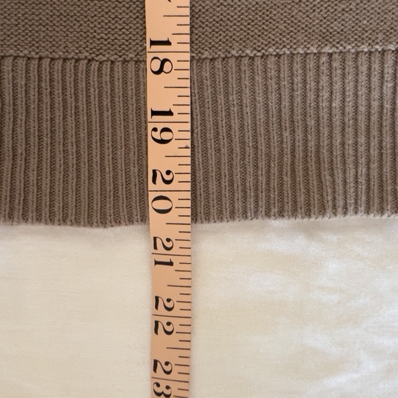 Banana Republic Brown Organic Cotton Long Sleeve Sweater Classic Sustainable - Picture 10 of 11